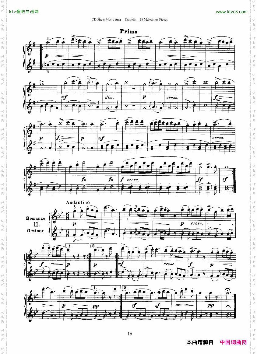 Diabelli-Twenty-EightMelodiousPiecesOp149-QautreMains43P