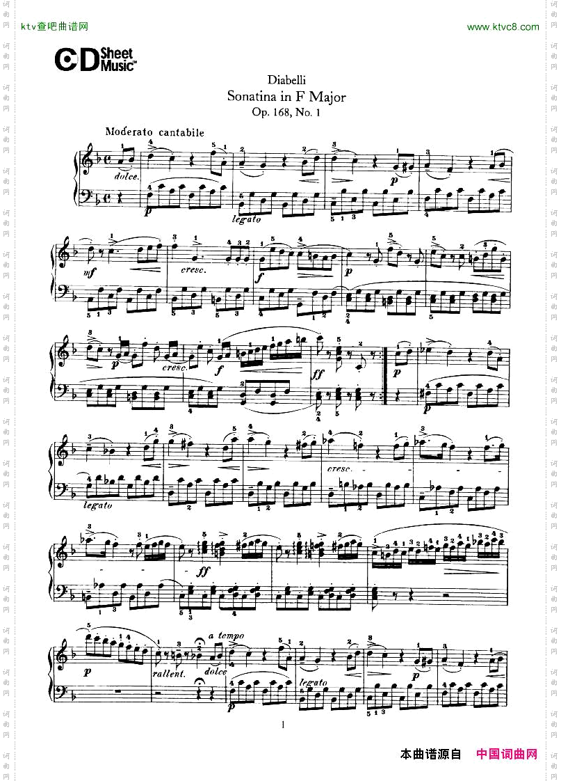 Diabelli-SonatinasOp168No1-734P