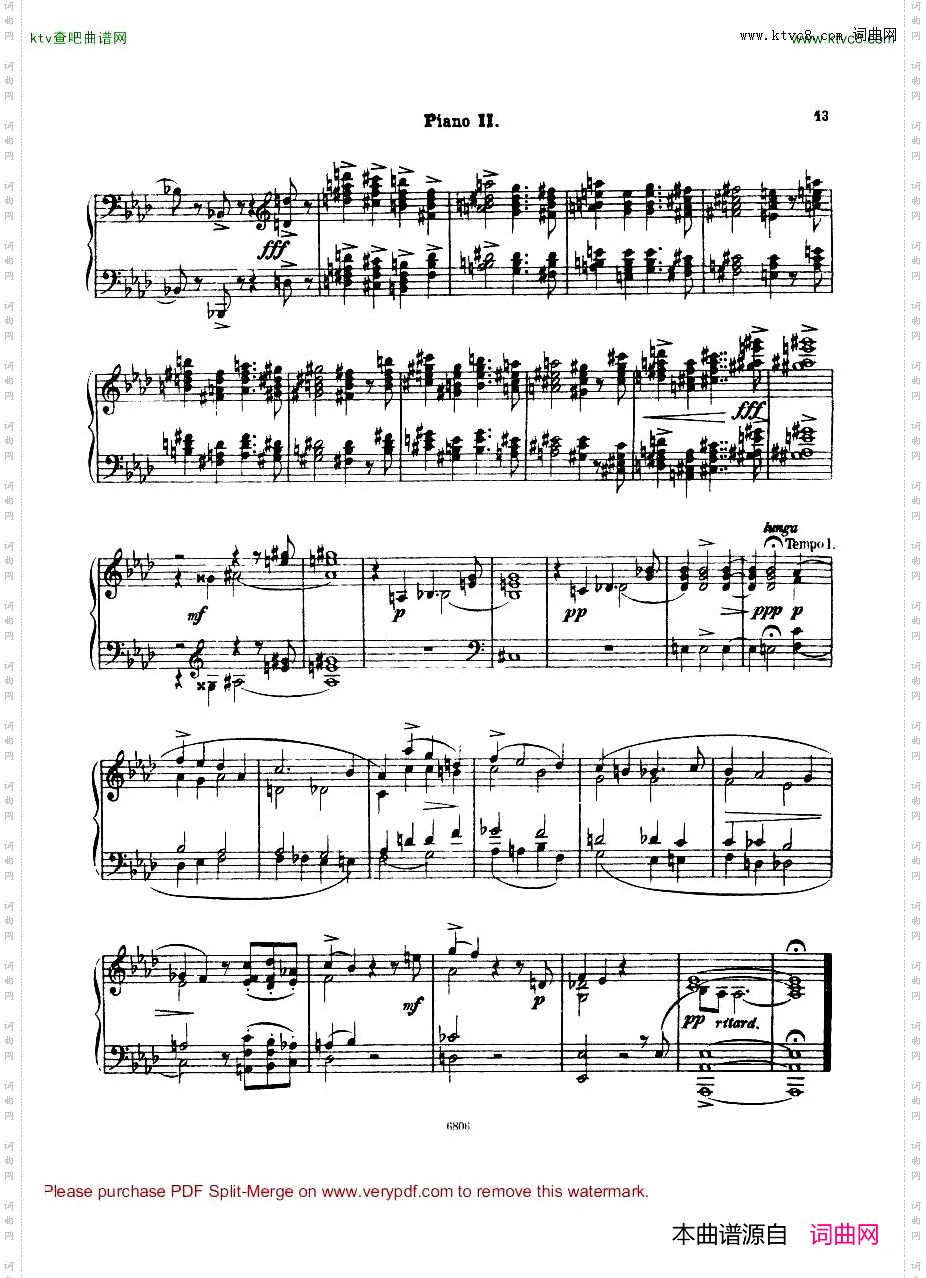 Arensky-op23-SuiteNo.2’Silhouettes’