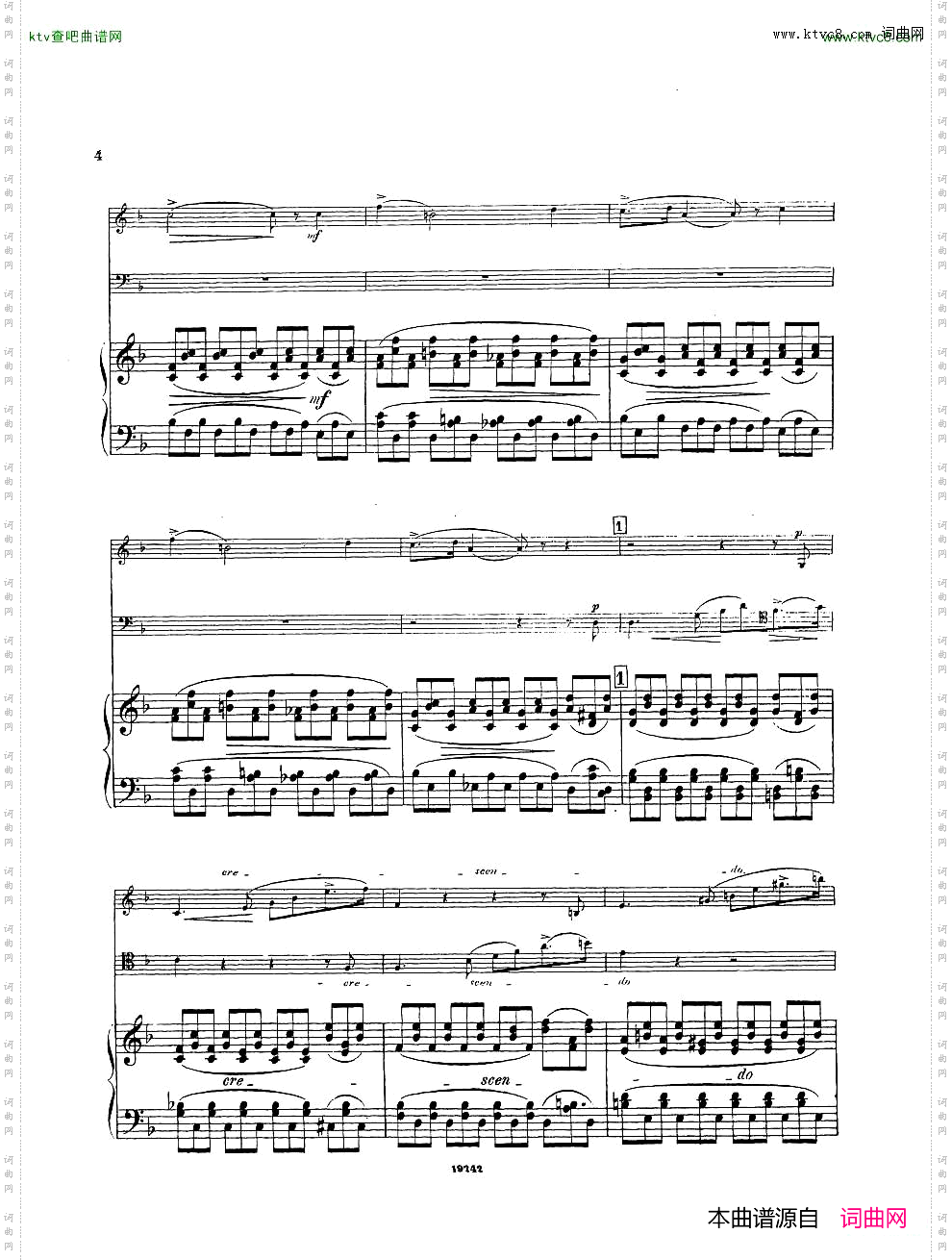 Arensky-op32-PianoTrioNo.1inDminor1894一