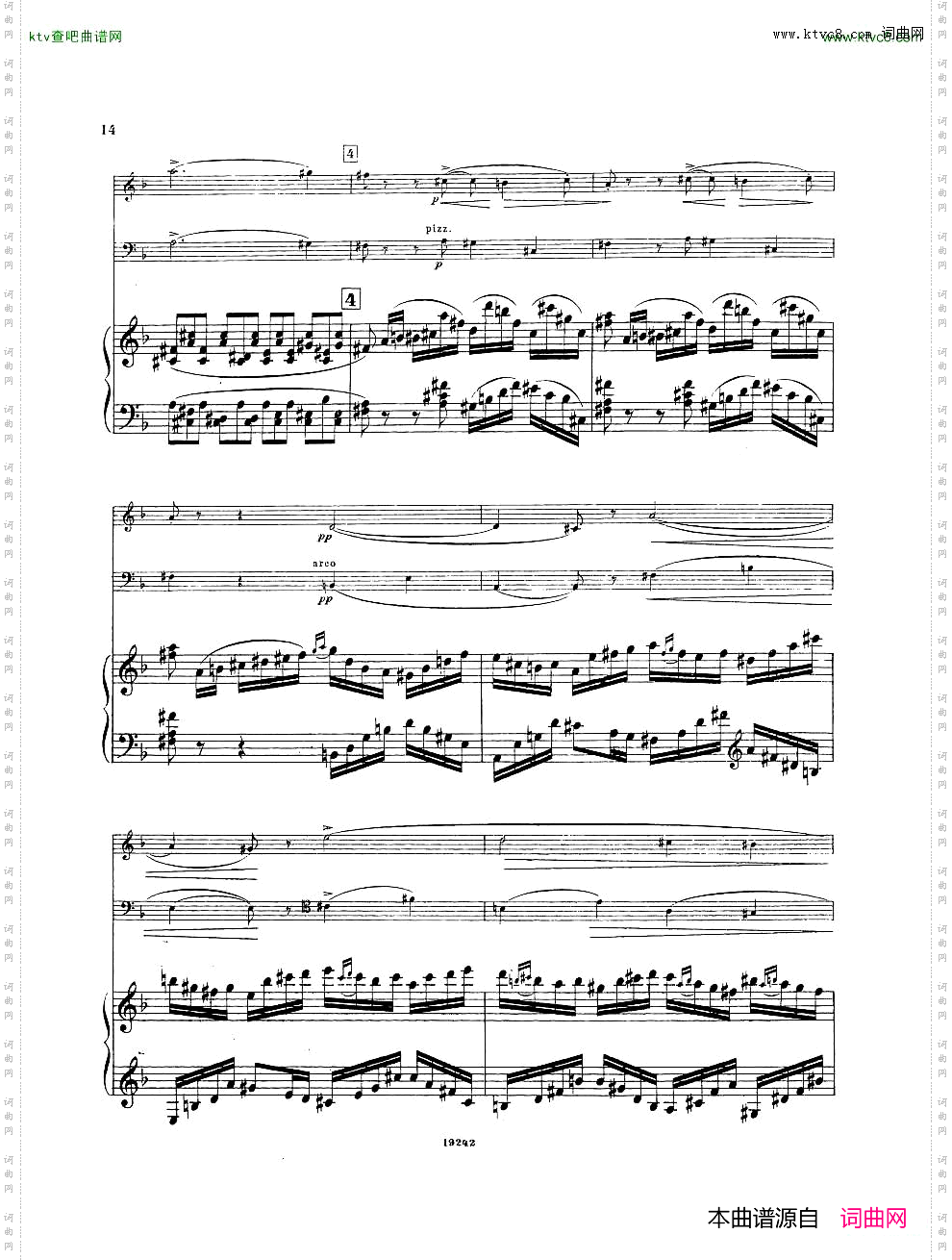 Arensky-op32-PianoTrioNo.1inDminor1894一