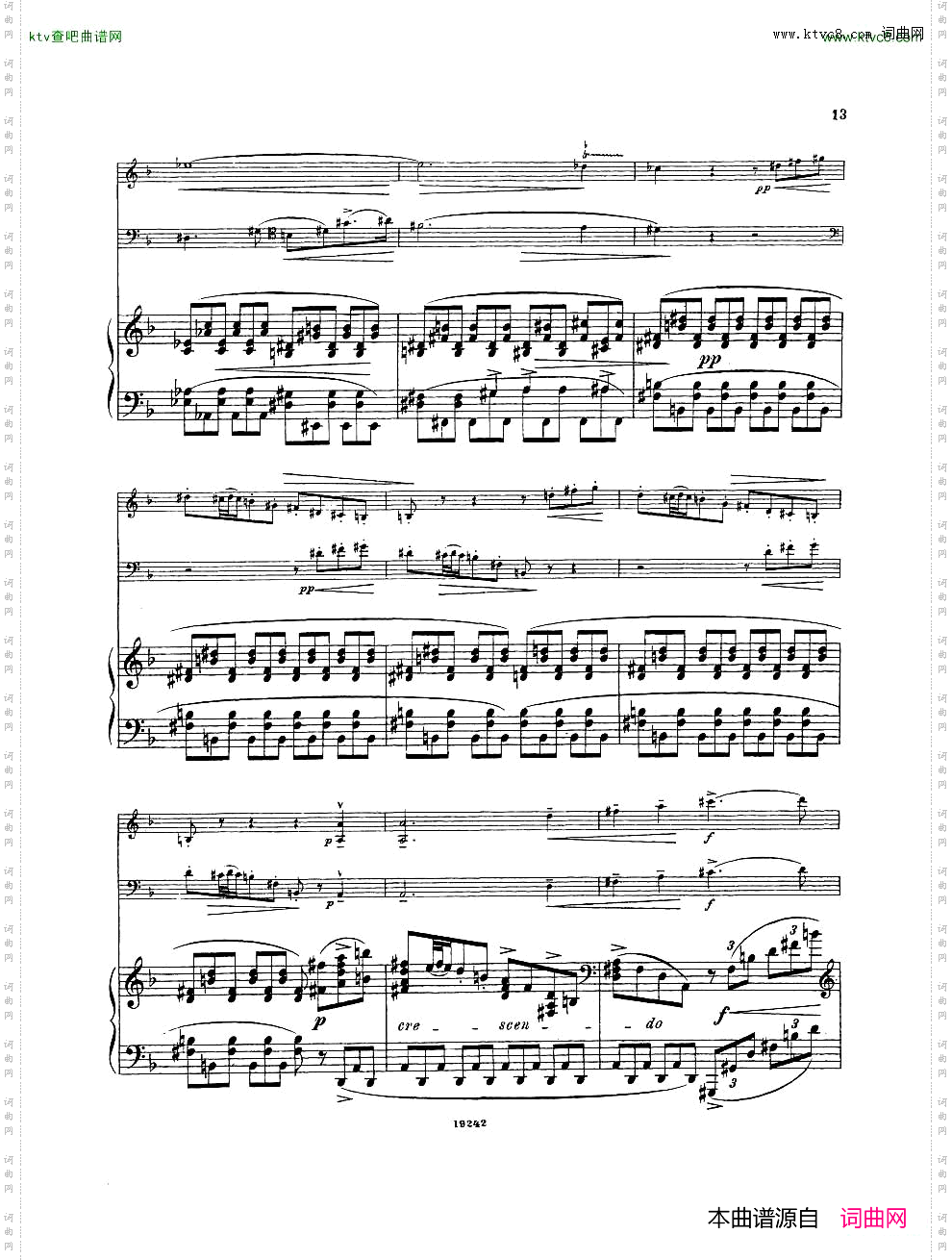 Arensky-op32-PianoTrioNo.1inDminor1894一