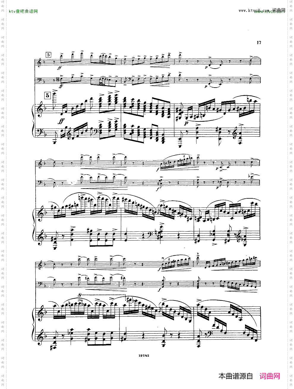 Arensky-op32-PianoTrioNo.1inDminor1894一