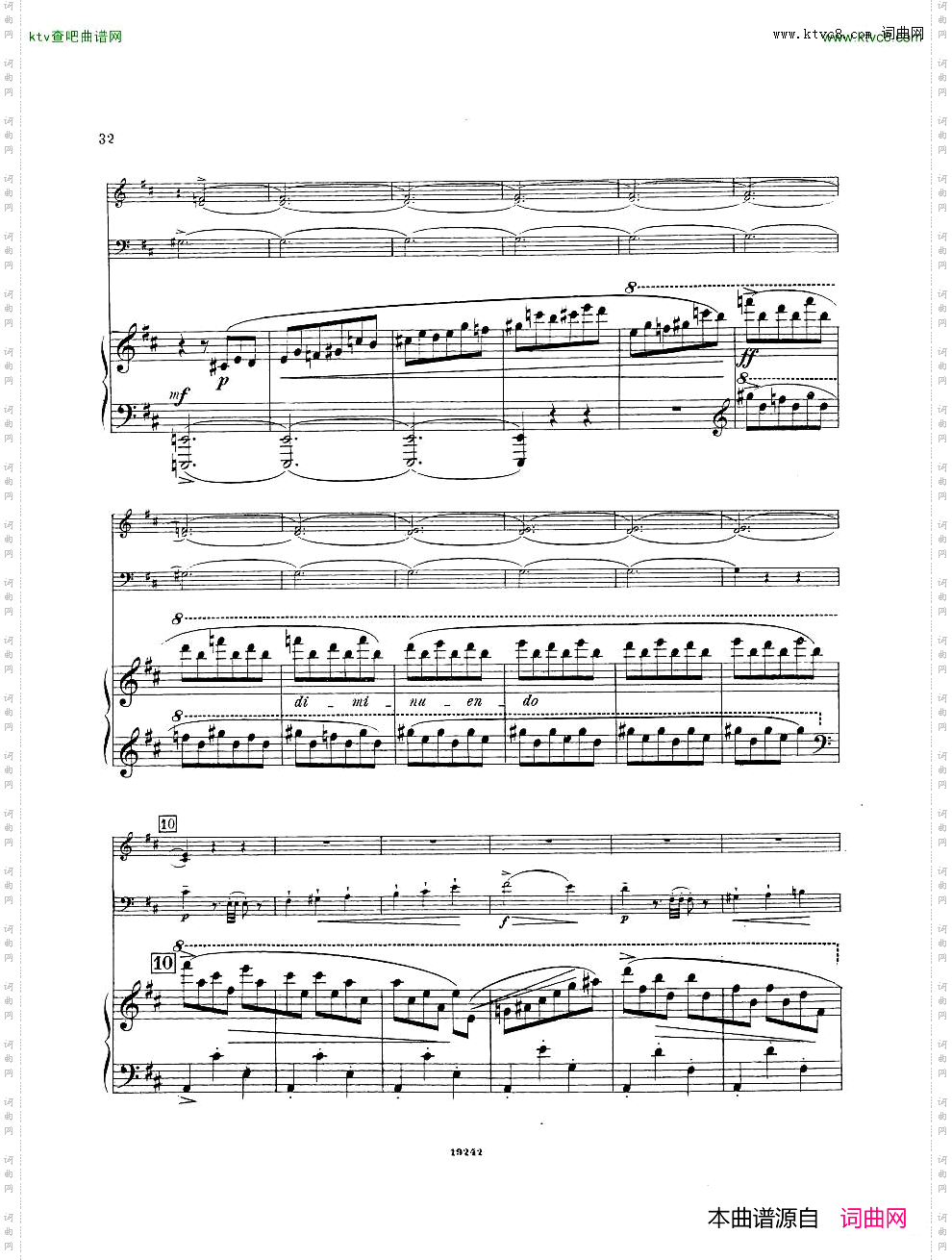 Arensky-op32-PianoTrioNo.1inDminor1894一