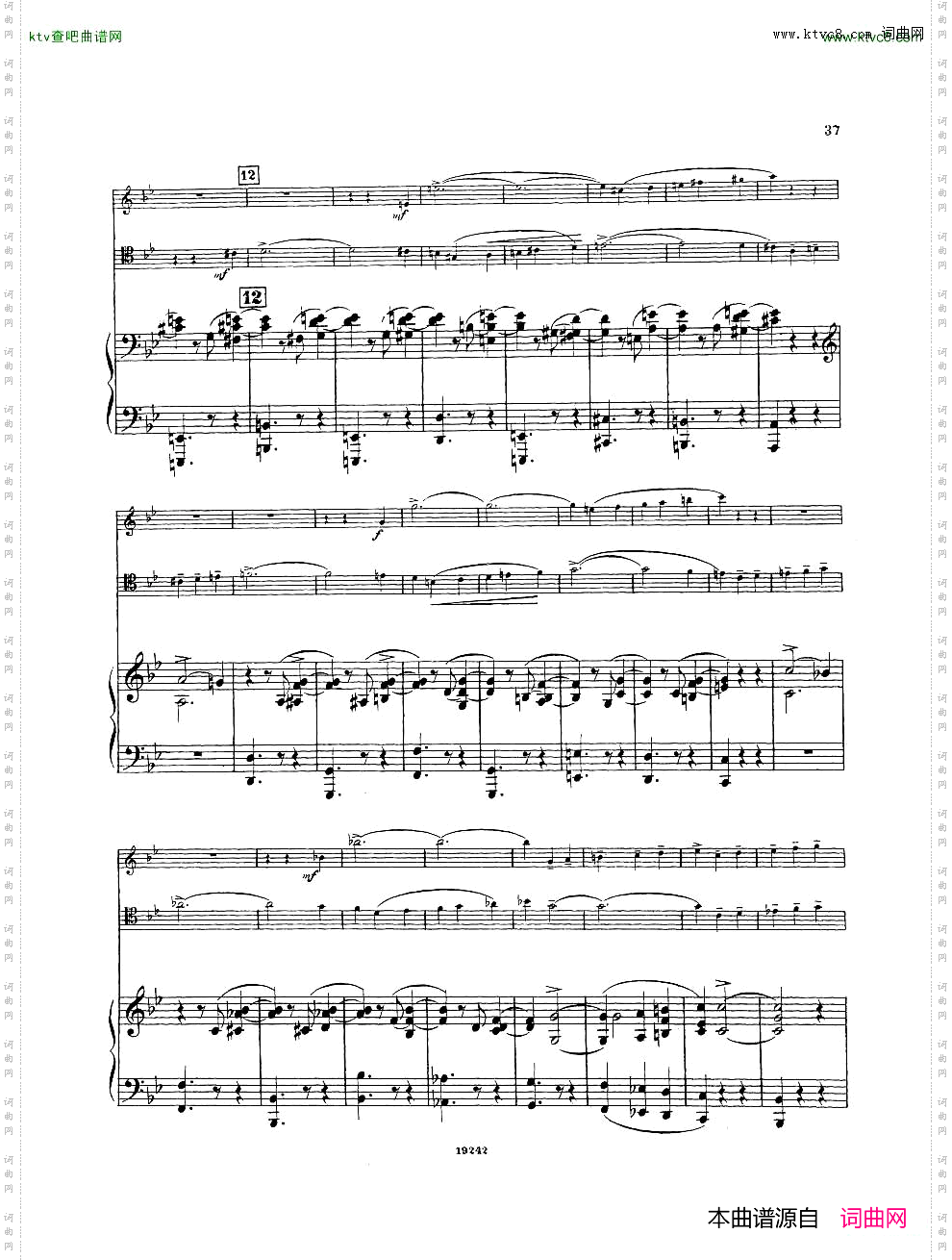 Arensky-op32-PianoTrioNo.1inDminor1894一