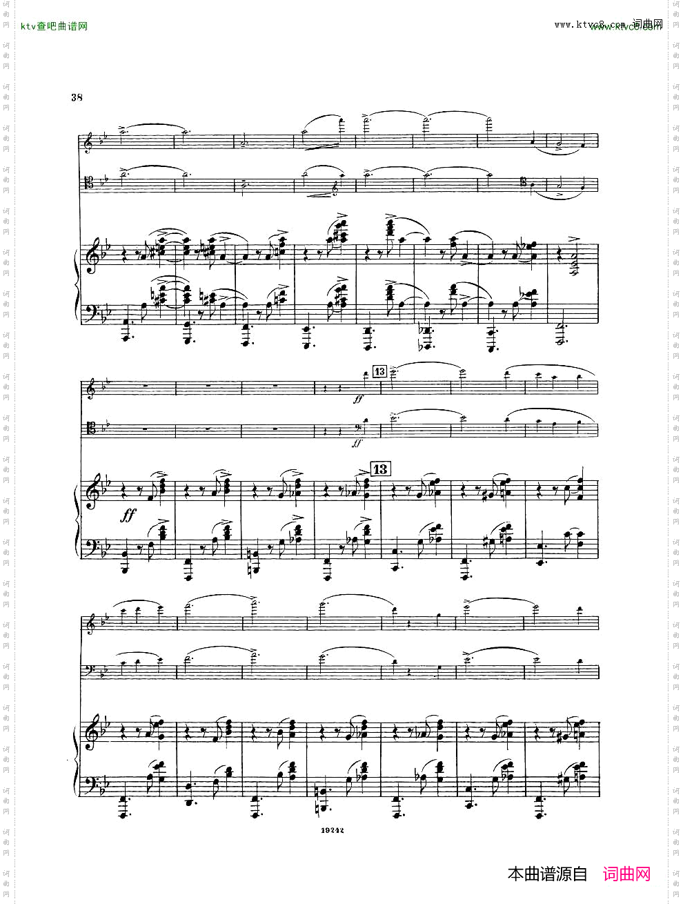 Arensky-op32-PianoTrioNo.1inDminor1894一