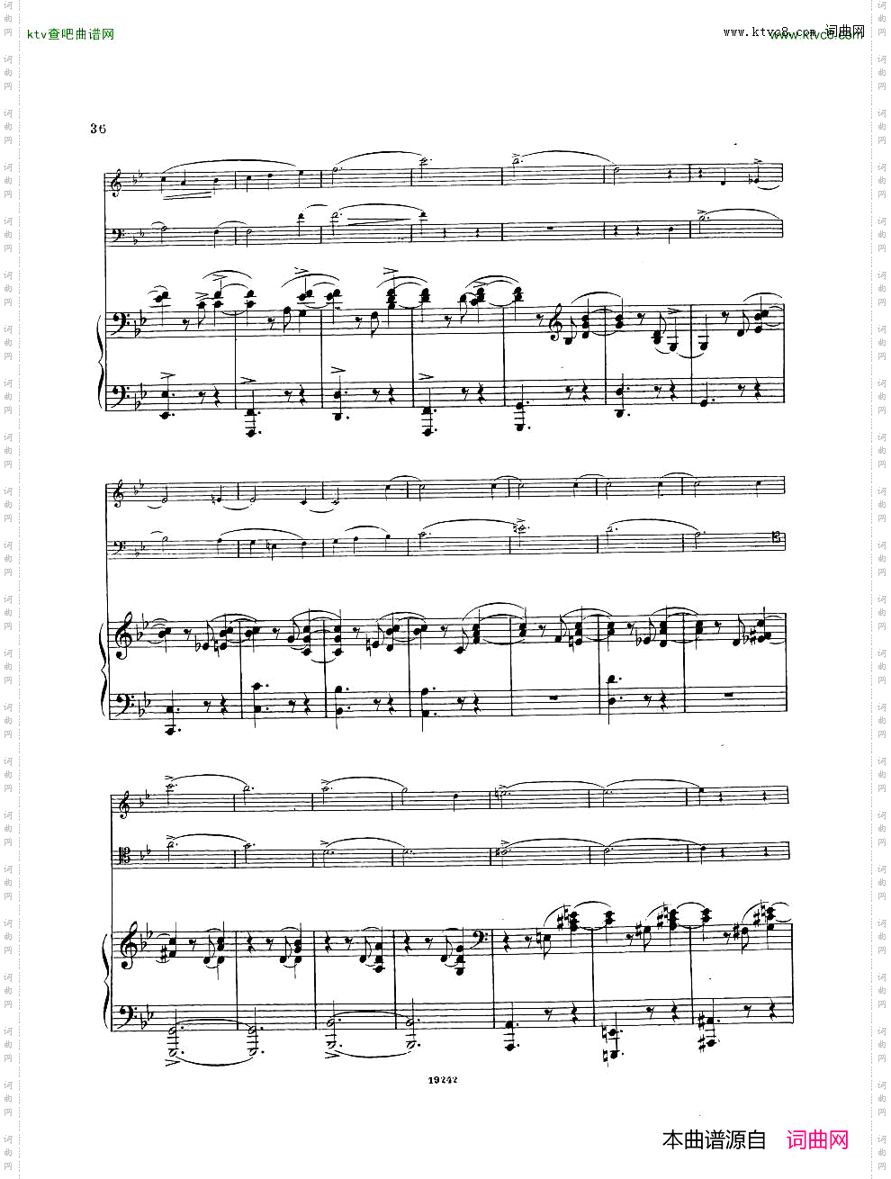 Arensky-op32-PianoTrioNo.1inDminor1894一