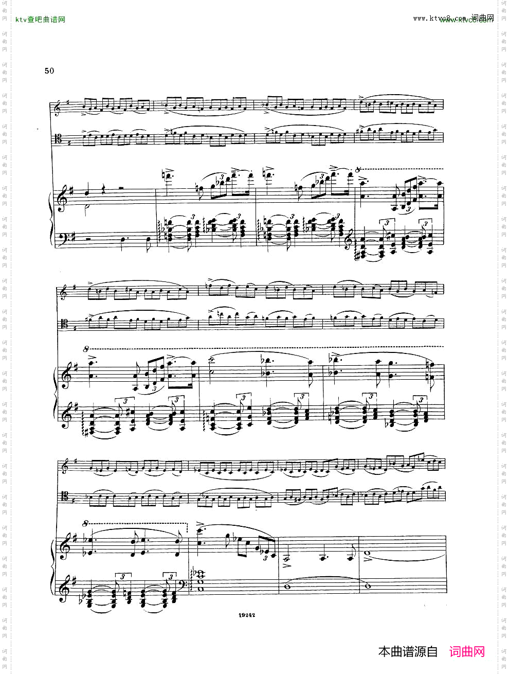 Arensky-op32-PianoTrioNo.1inDminor1894一