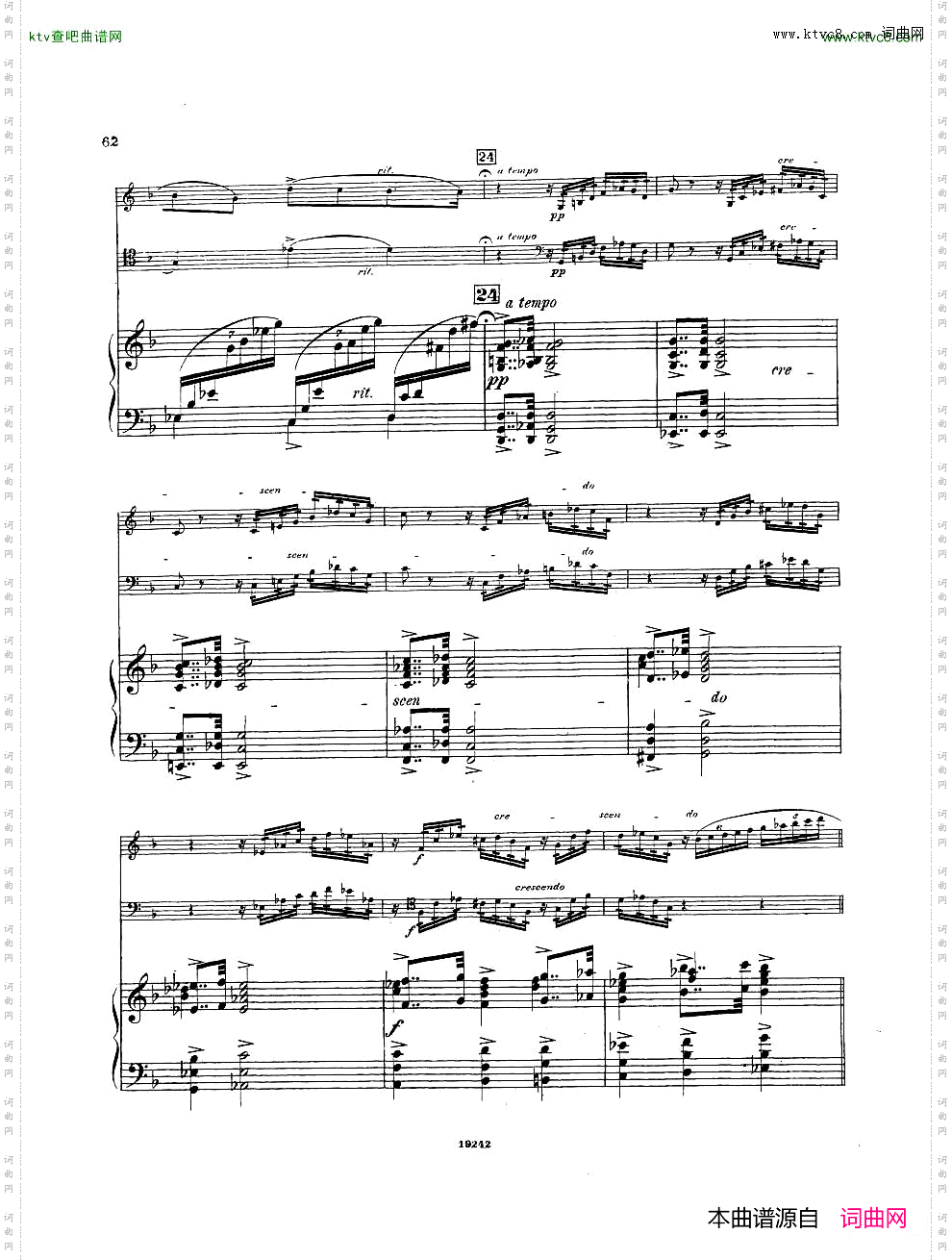 Arensky-op32-PianoTrioNo.1inDminor1894二