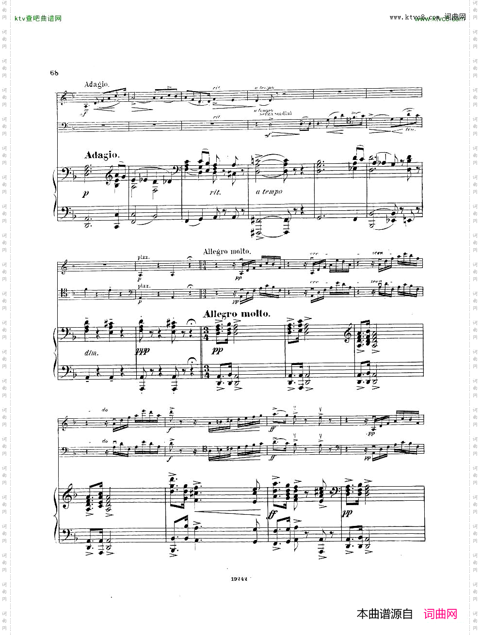 Arensky-op32-PianoTrioNo.1inDminor1894二