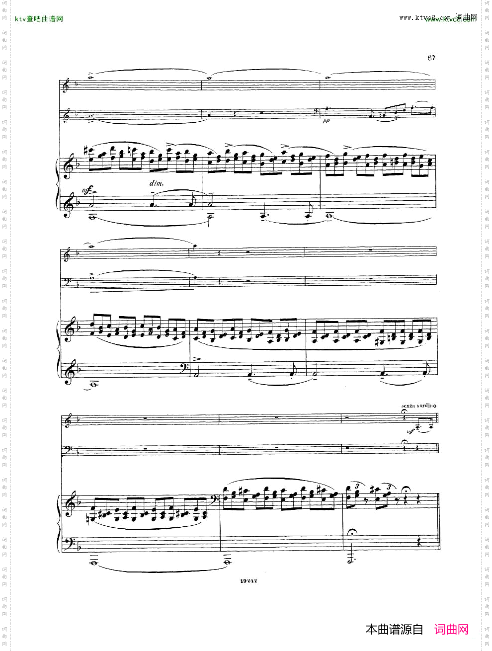 Arensky-op32-PianoTrioNo.1inDminor1894二