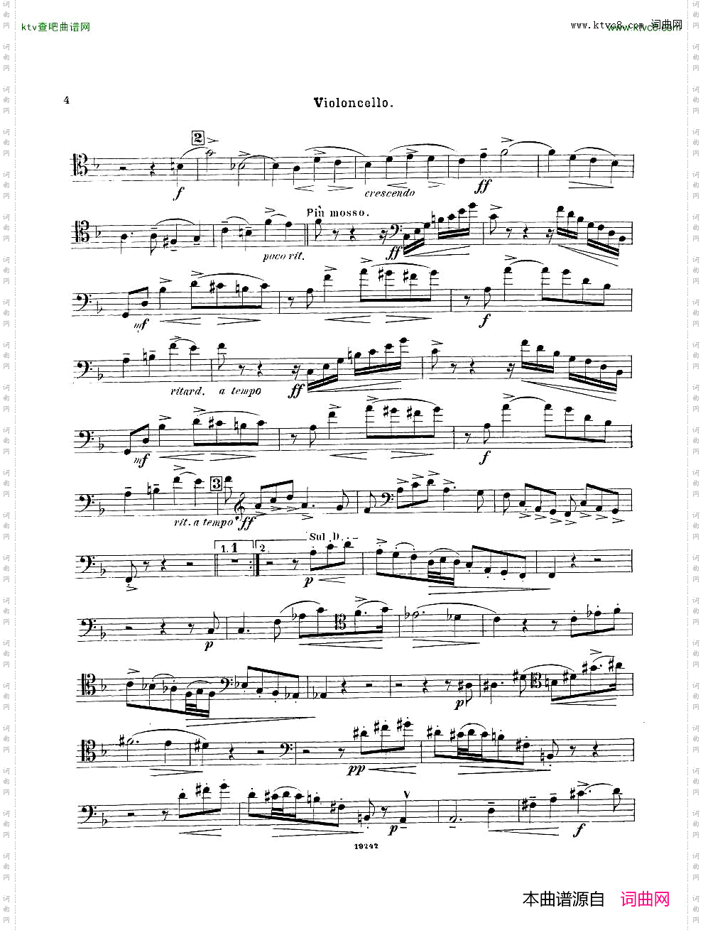 Arensky-op32-PianoTrioNo.1inDminor1894二
