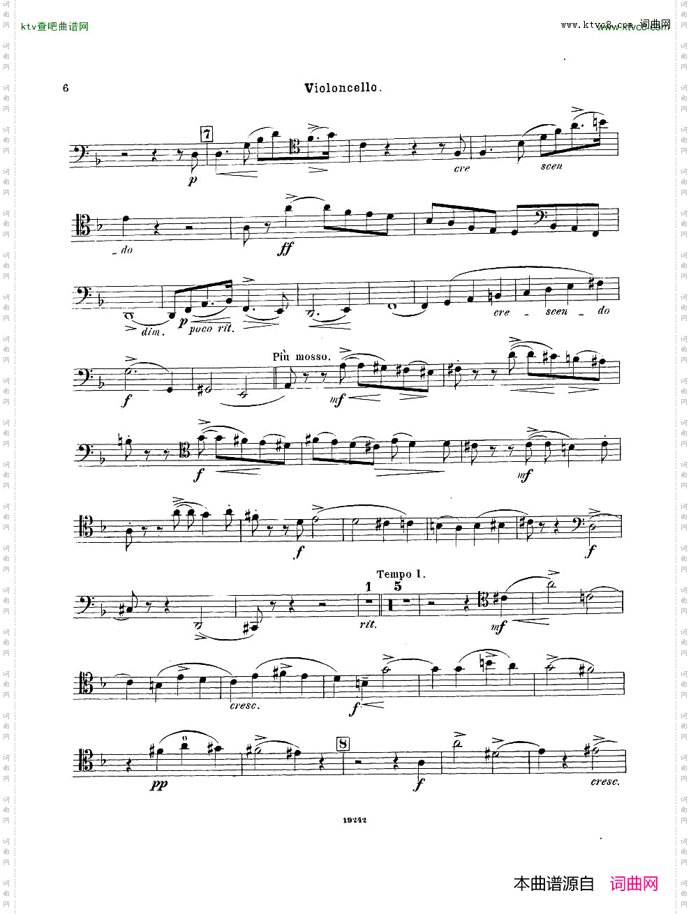 Arensky-op32-PianoTrioNo.1inDminor1894二