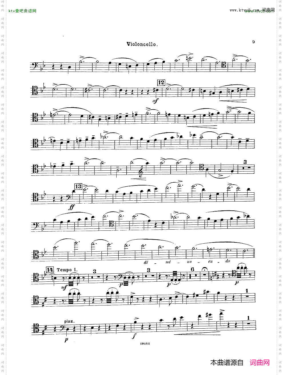 Arensky-op32-PianoTrioNo.1inDminor1894二