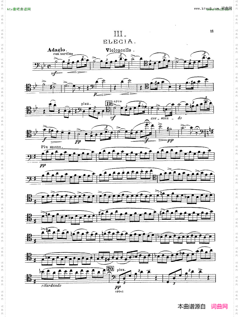 Arensky-op32-PianoTrioNo.1inDminor1894二