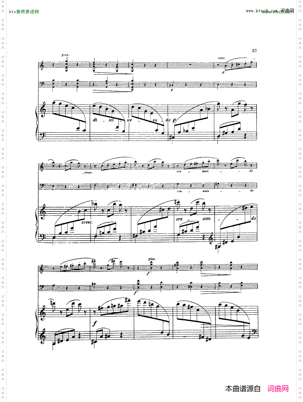 Arensky-op73-PianoTrioNo.2inFminor1905一