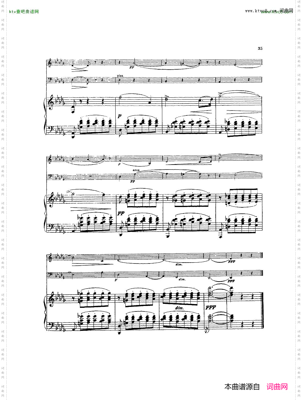 Arensky-op73-PianoTrioNo.2inFminor1905一