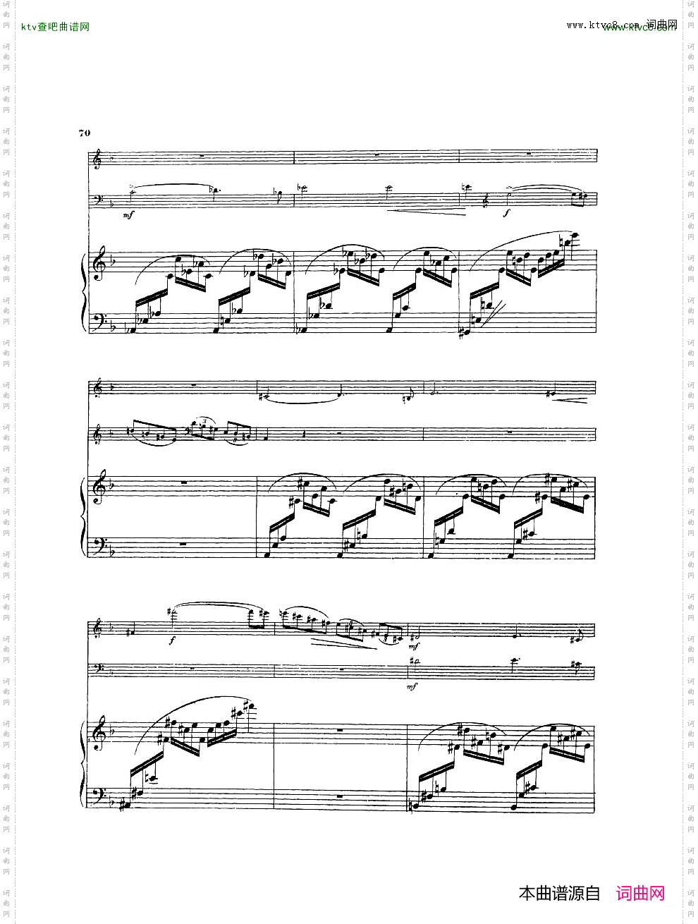 Arensky-op73-PianoTrioNo.2inFminor1905二