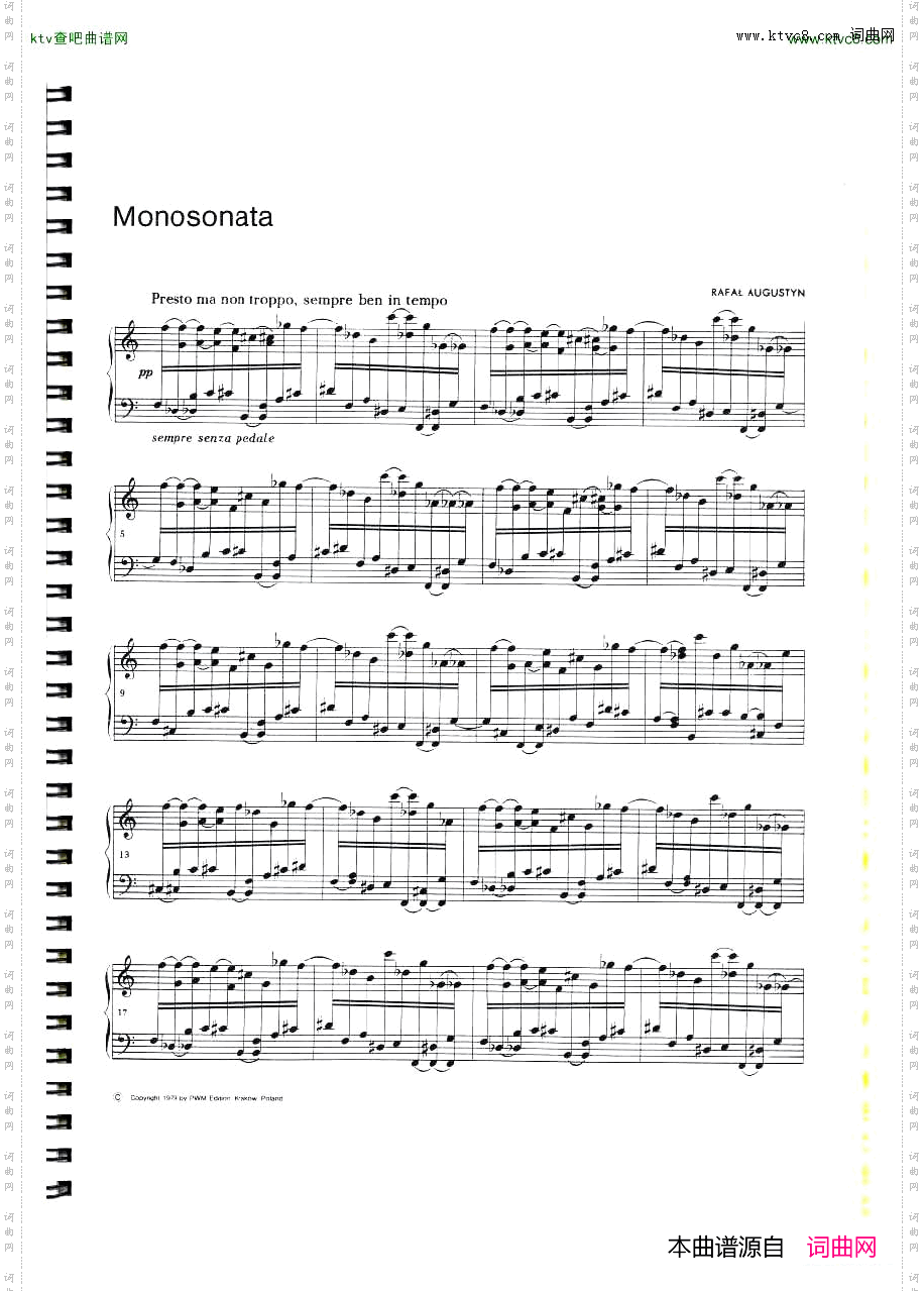 Augustyn,Rafal-Monosonata