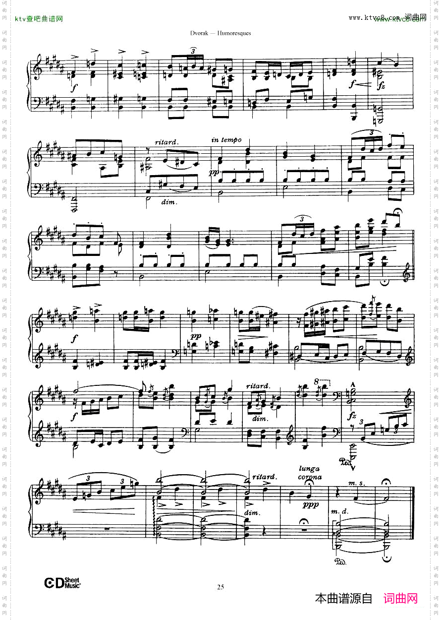 Dvorák_op.101_8_Humoresques