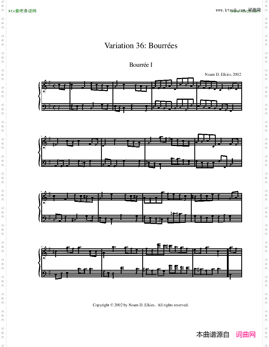 Elkies,Noam-2Bourrees