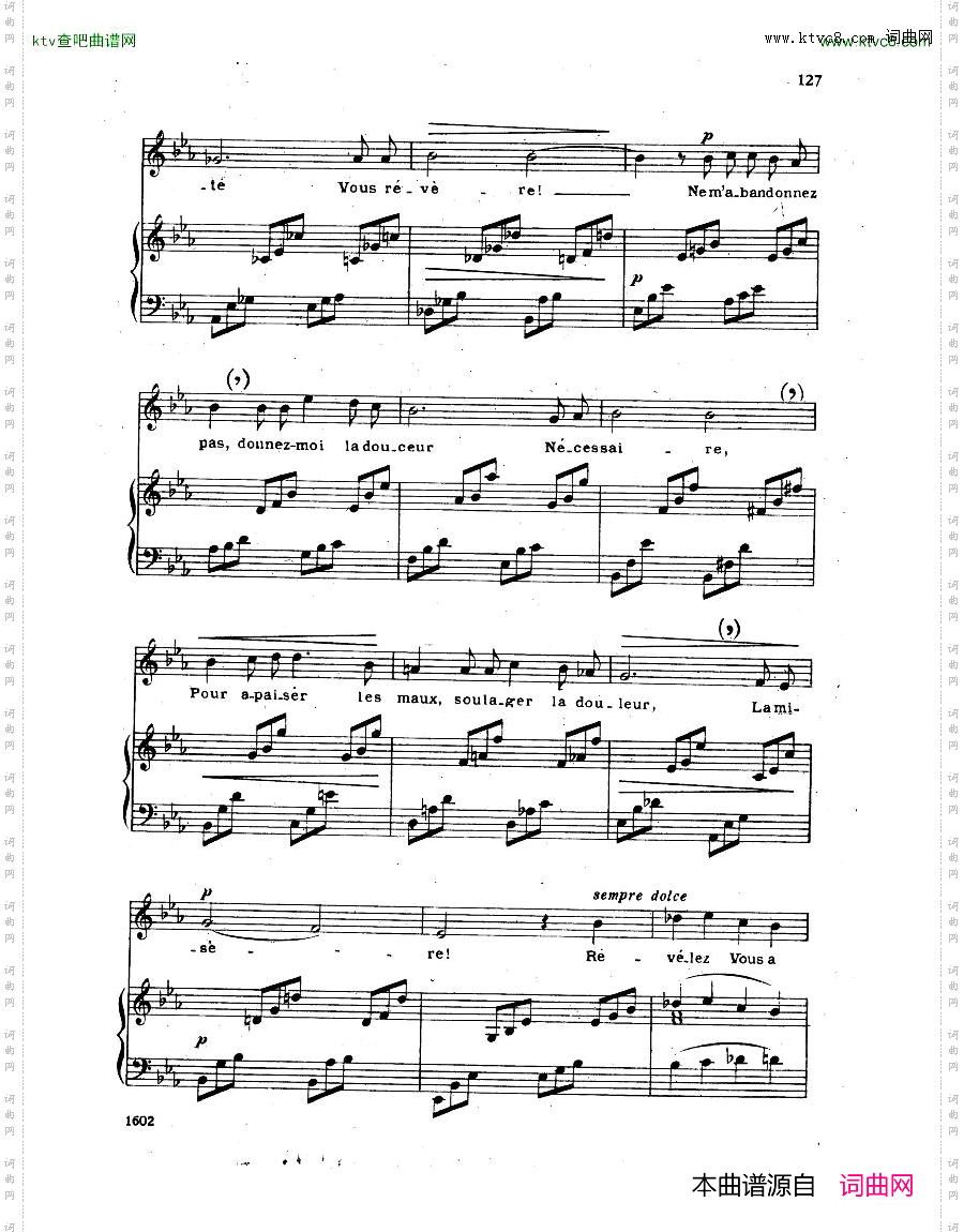 Faure-30Songs三