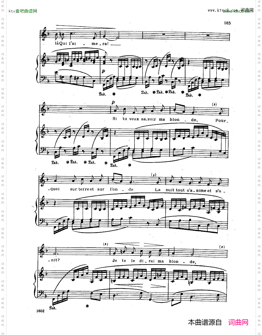 Faure-30Songs三