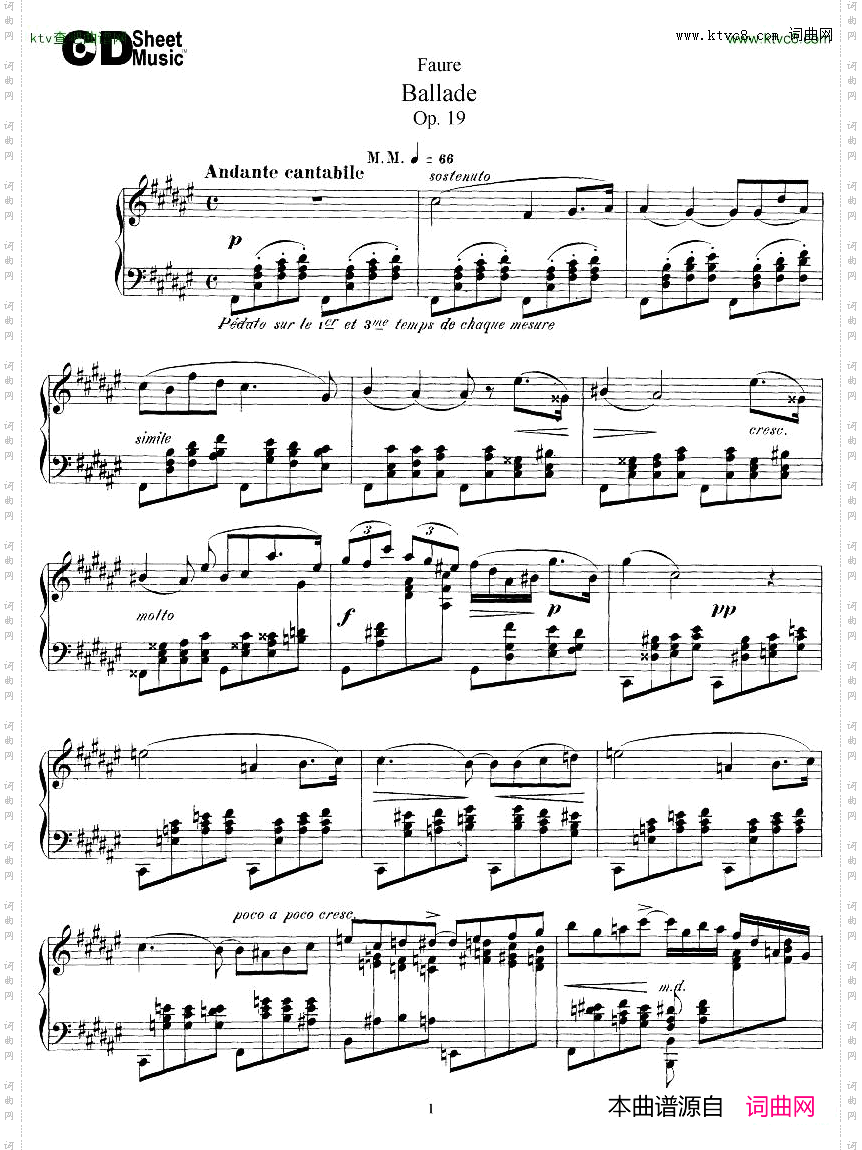 Faure-BalladeOp.19