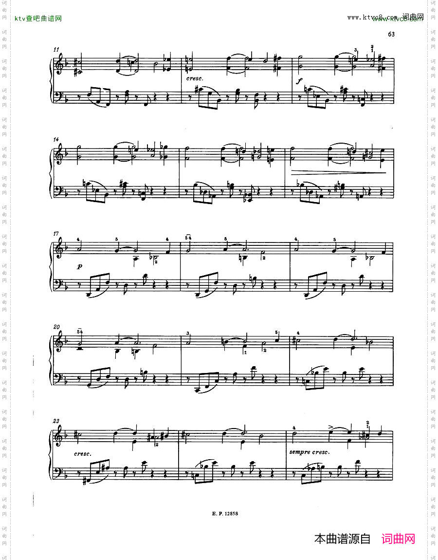 Faure13Barcarolle二