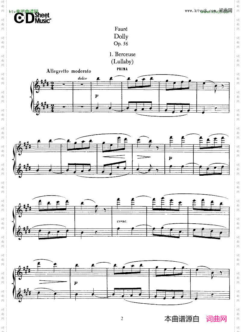 Fauré_op.56_Dolly_Suite