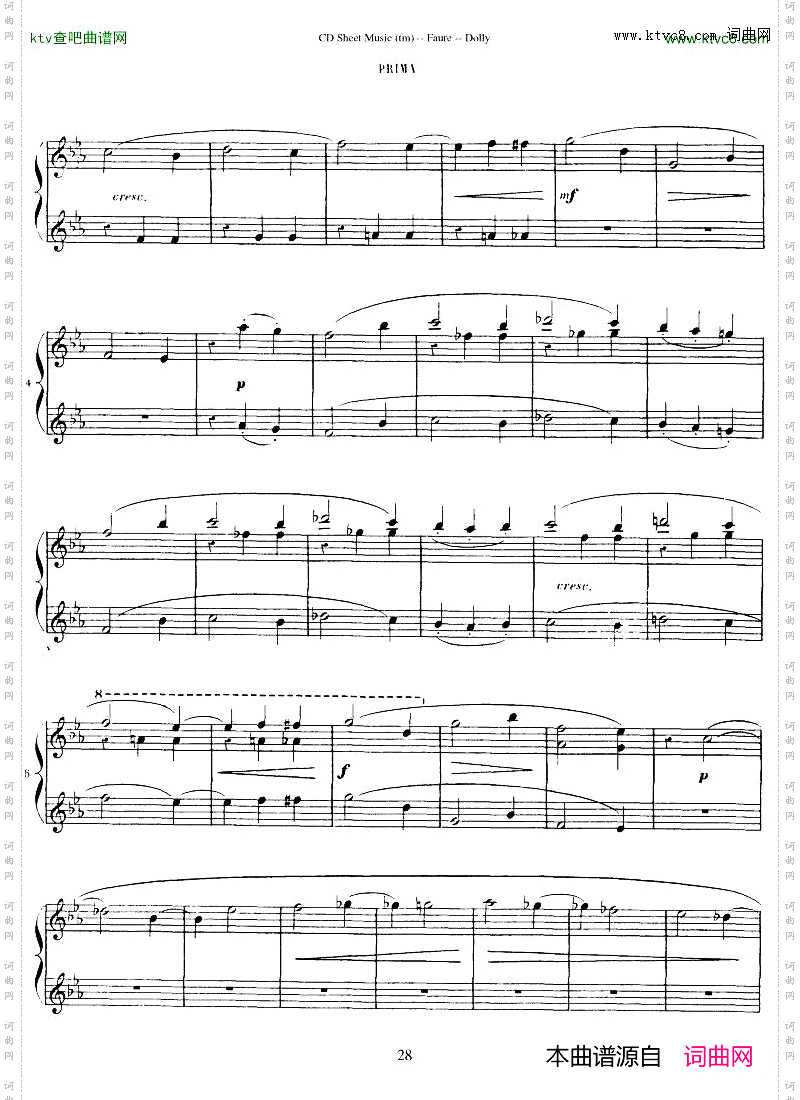 Fauré_op.56_Dolly_Suite