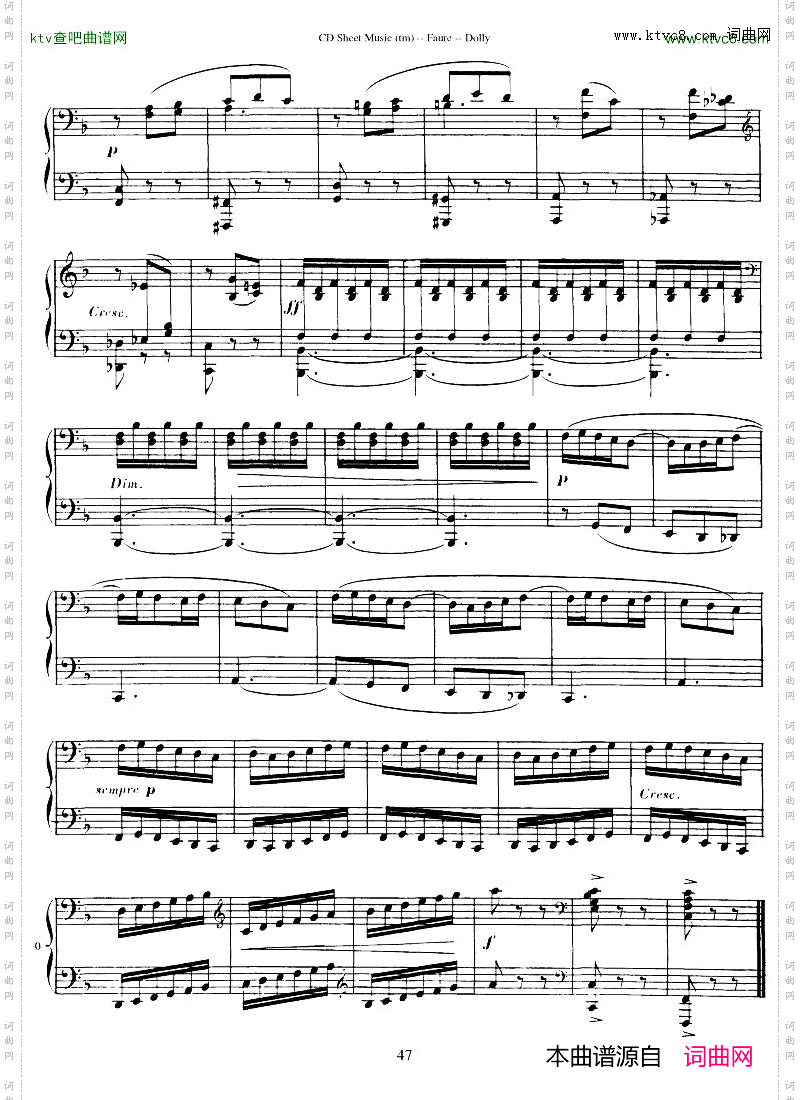 Fauré_op.56_Dolly_Suite