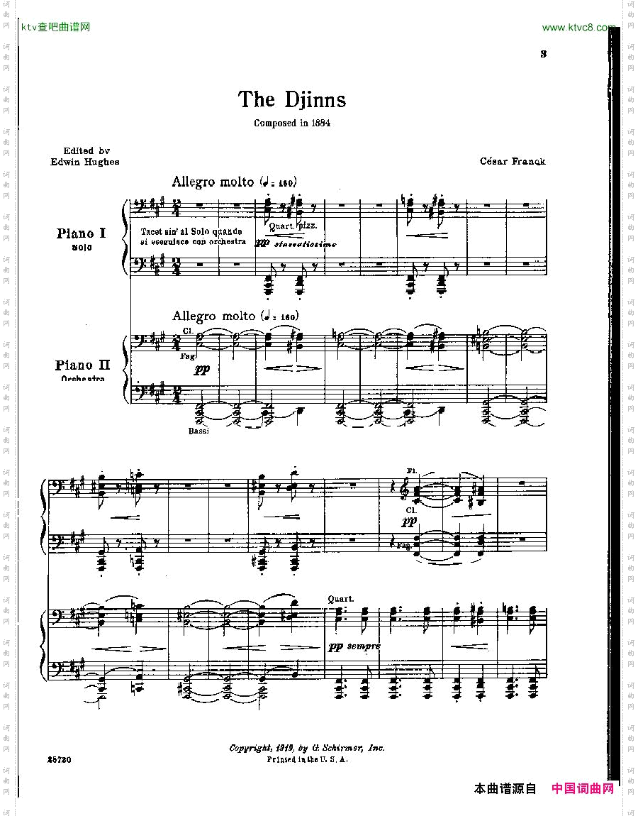 Franck-LesDjinns2PianoReduction