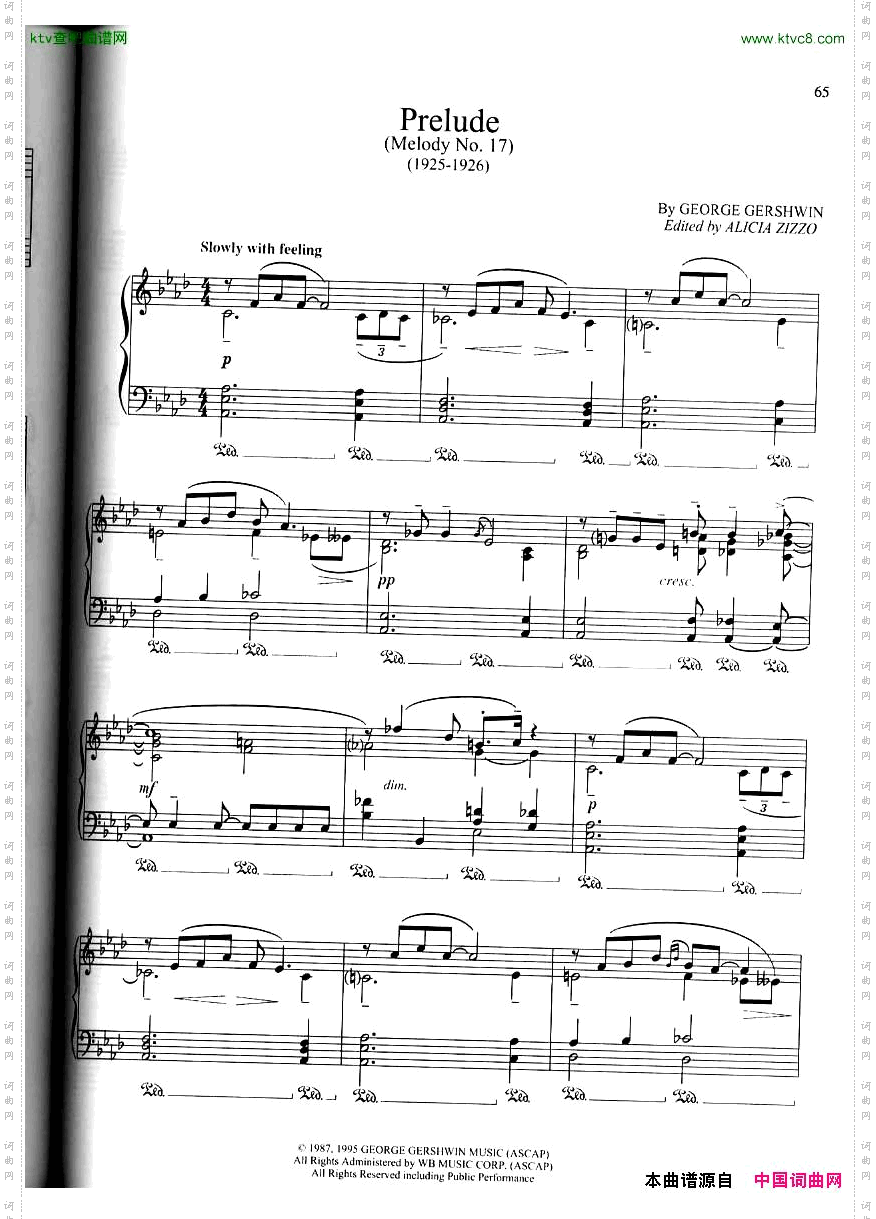 GerschwinPrelude-MelodyNo[1].17