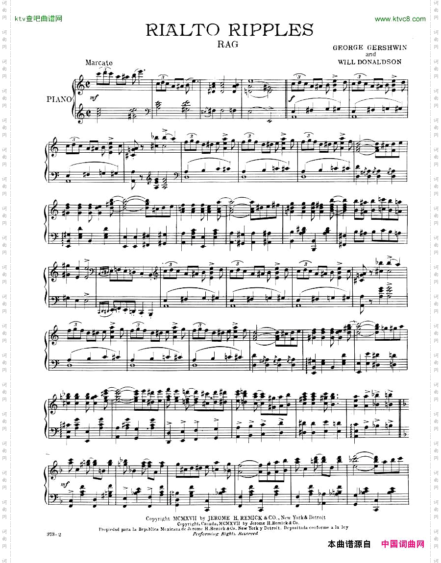 Gershwin-RialtoRipplesRag