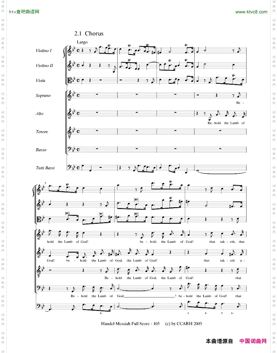 G.F.Handel-MessiahOpenScore三