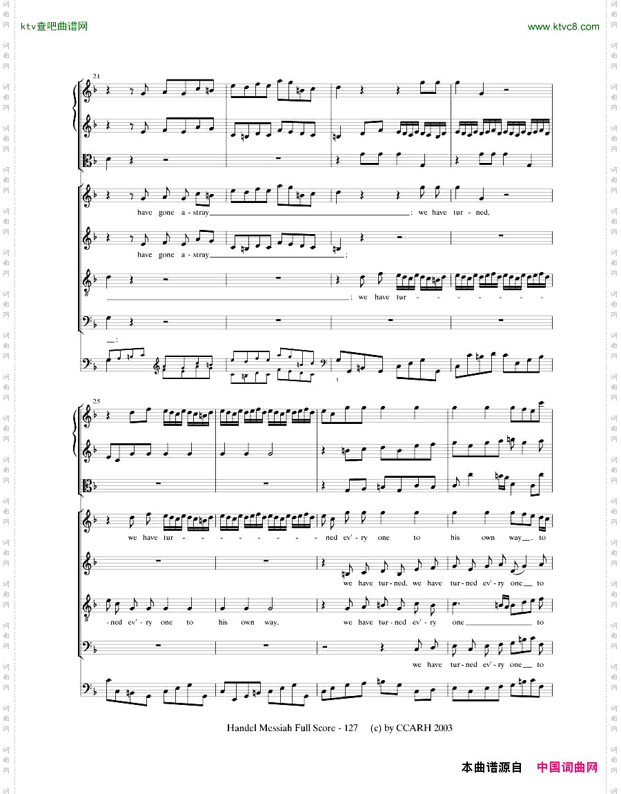 G.F.Handel-MessiahOpenScore四