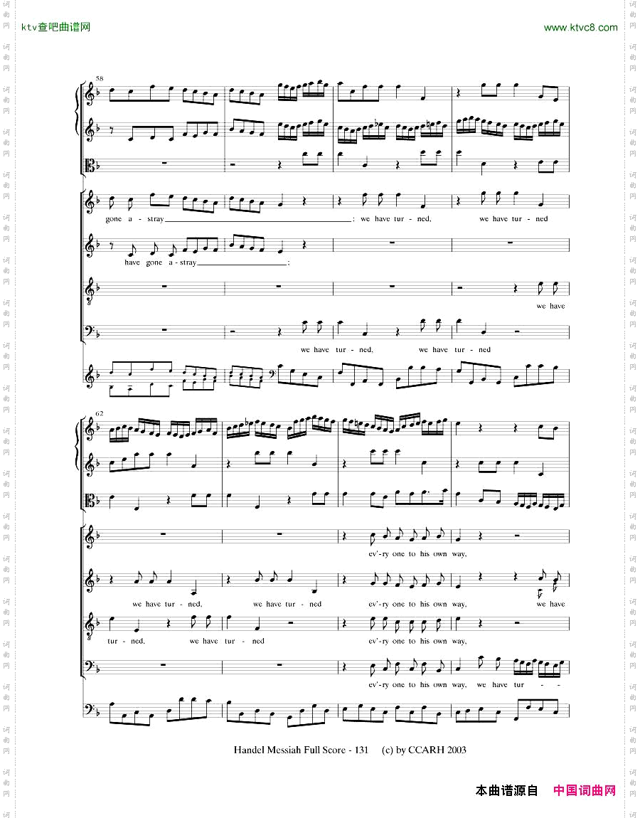 G.F.Handel-MessiahOpenScore四