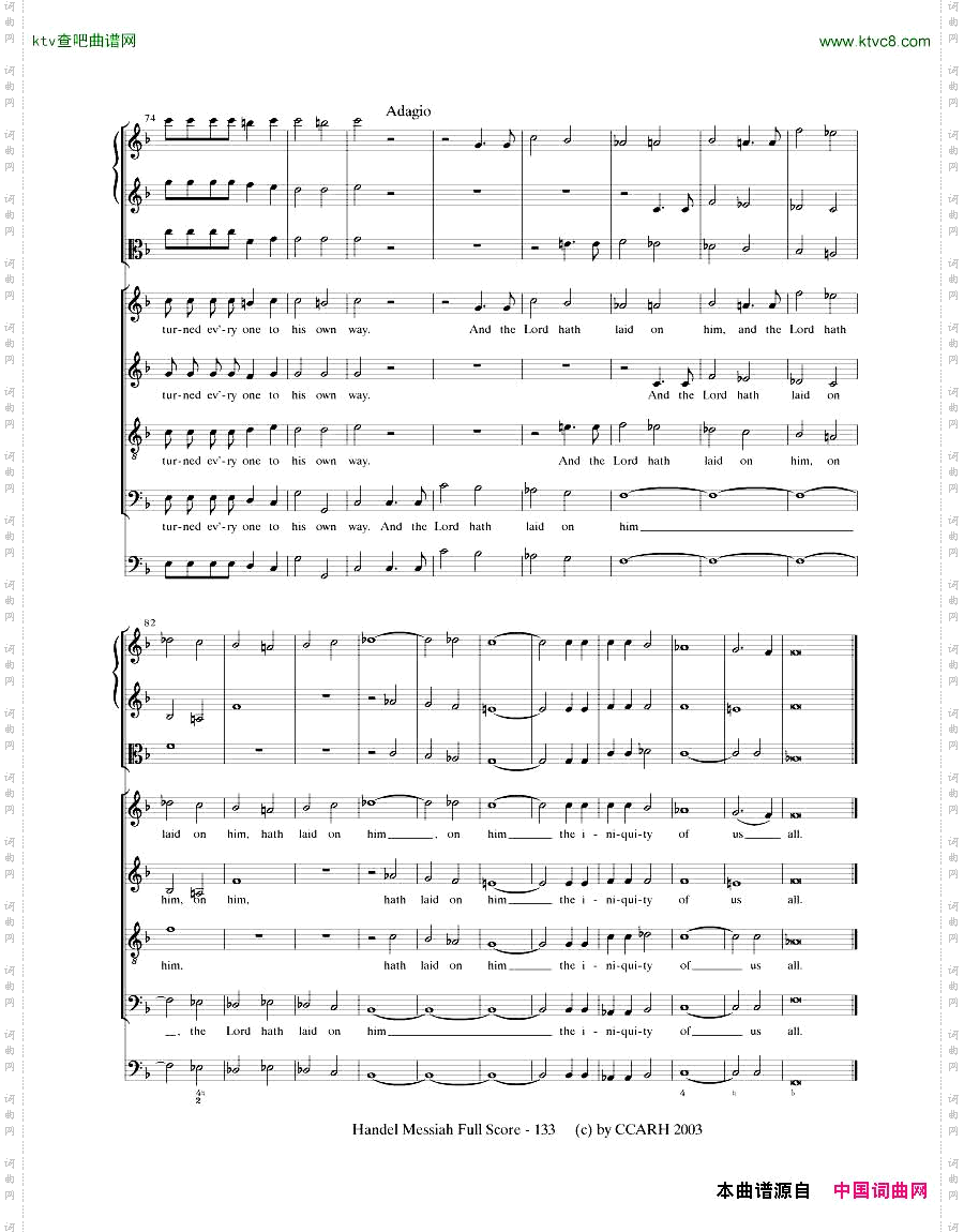 G.F.Handel-MessiahOpenScore四