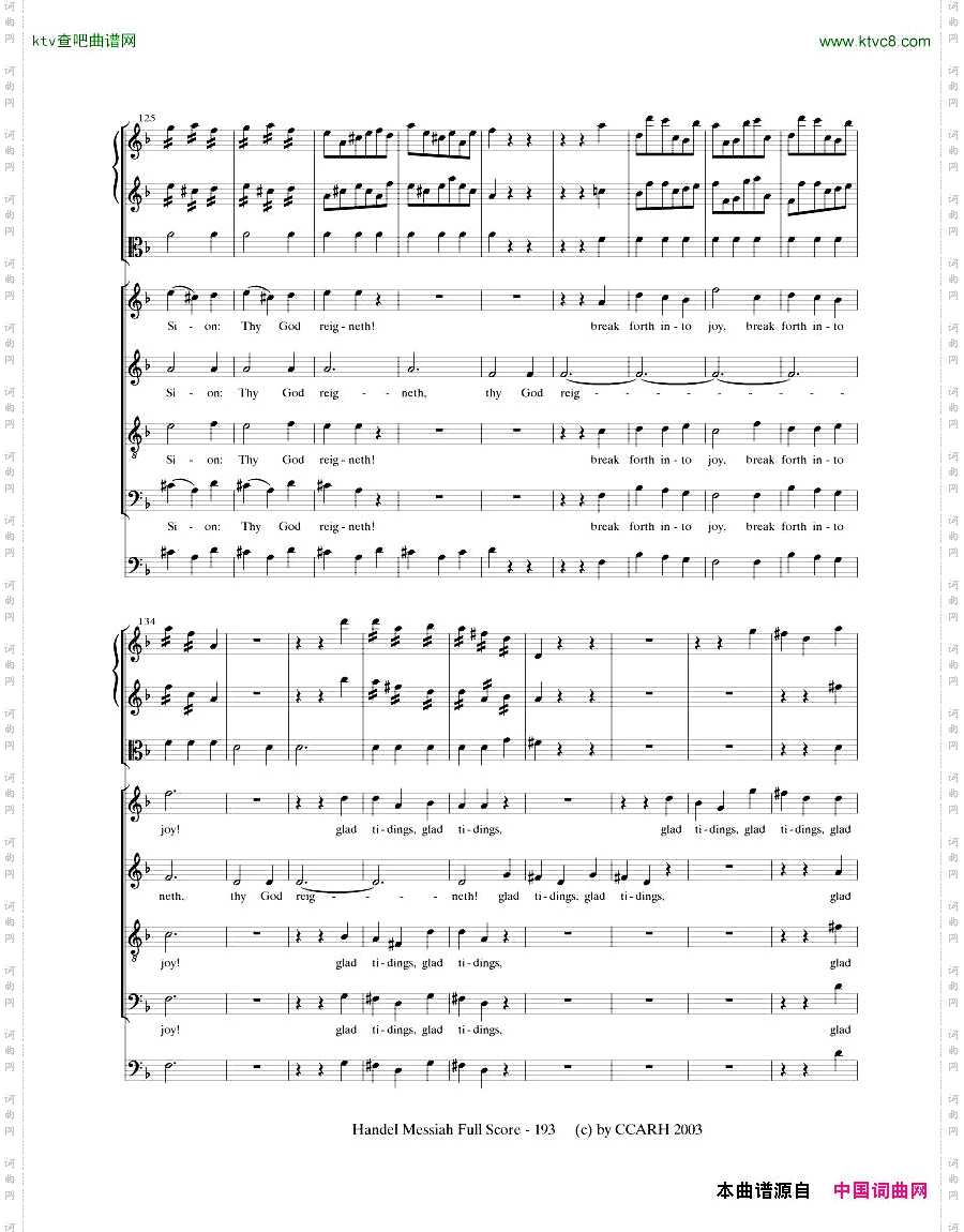 G.F.Handel-MessiahOpenScore五