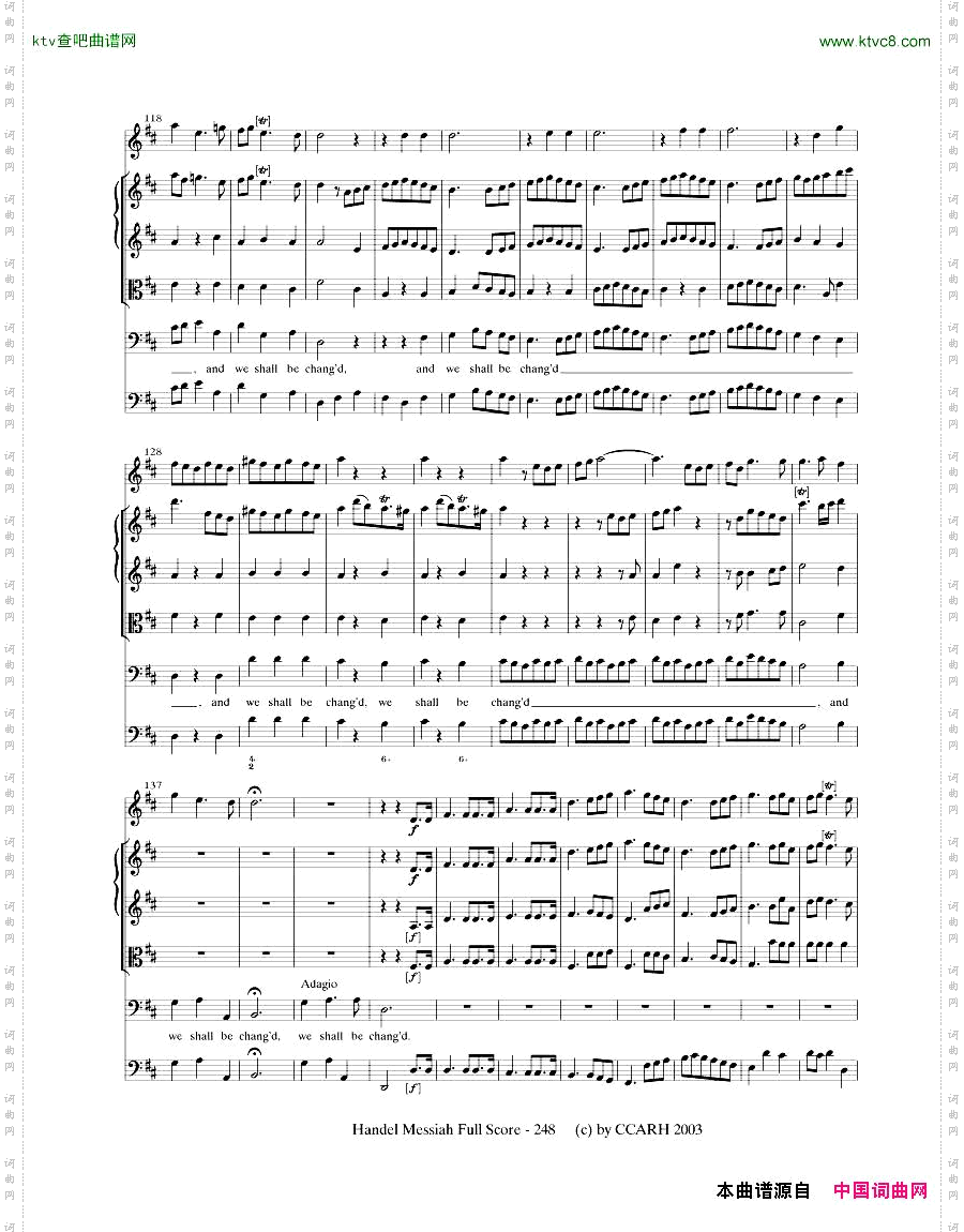 G.F.Handel-MessiahOpenScore七