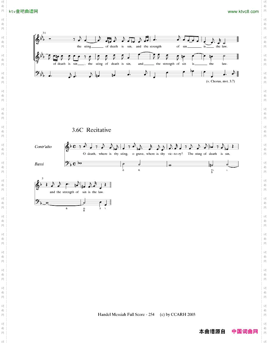 G.F.Handel-MessiahOpenScore七