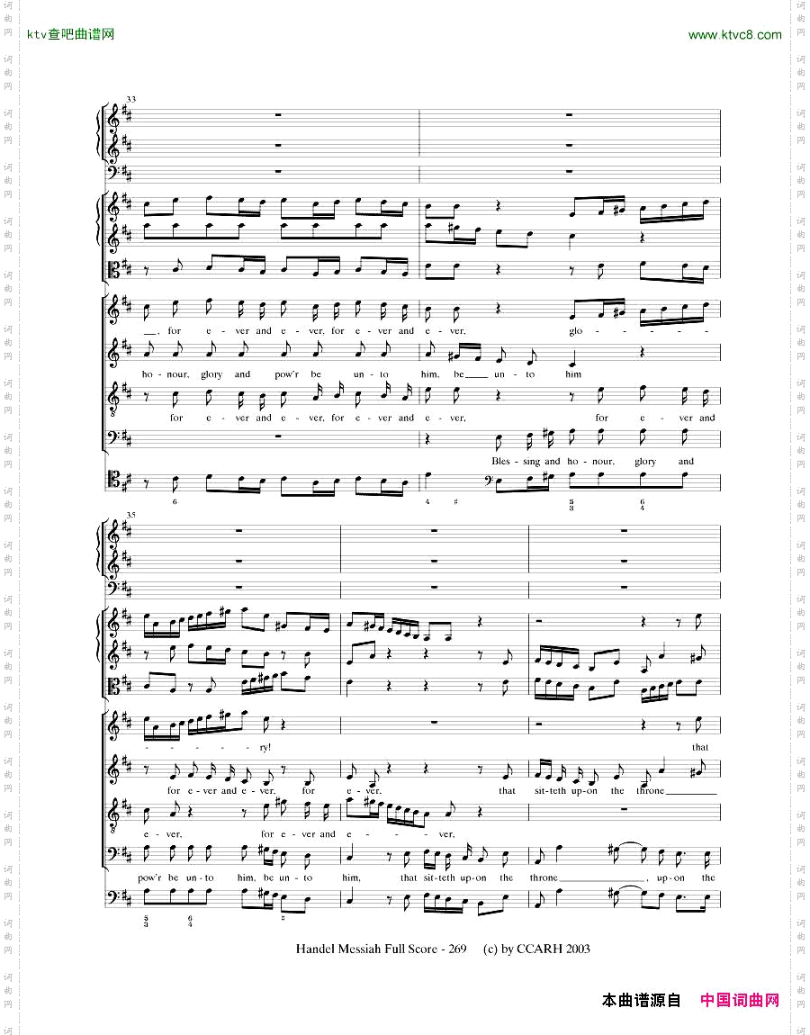 G.F.Handel-MessiahOpenScore七