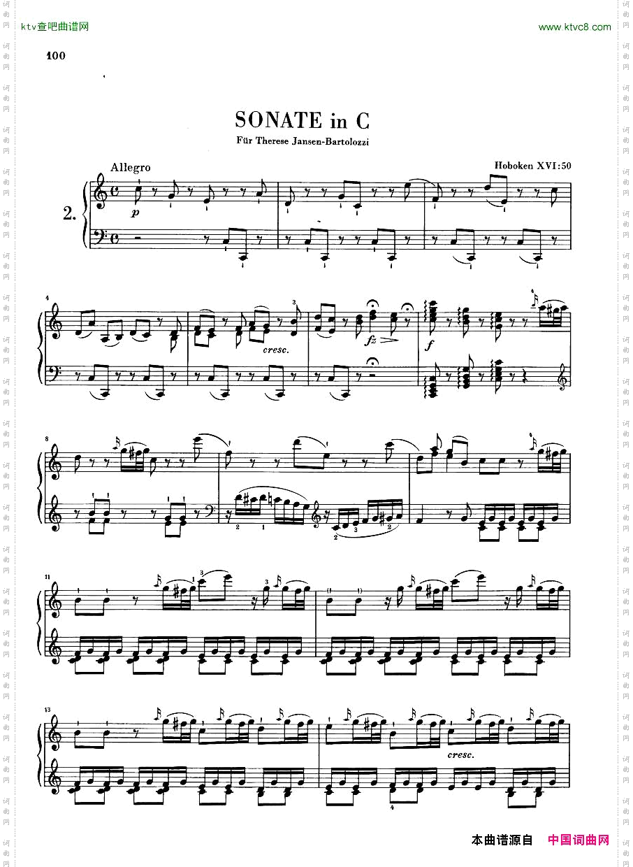 Haydn_hob-xvi-50sc_Sonata60