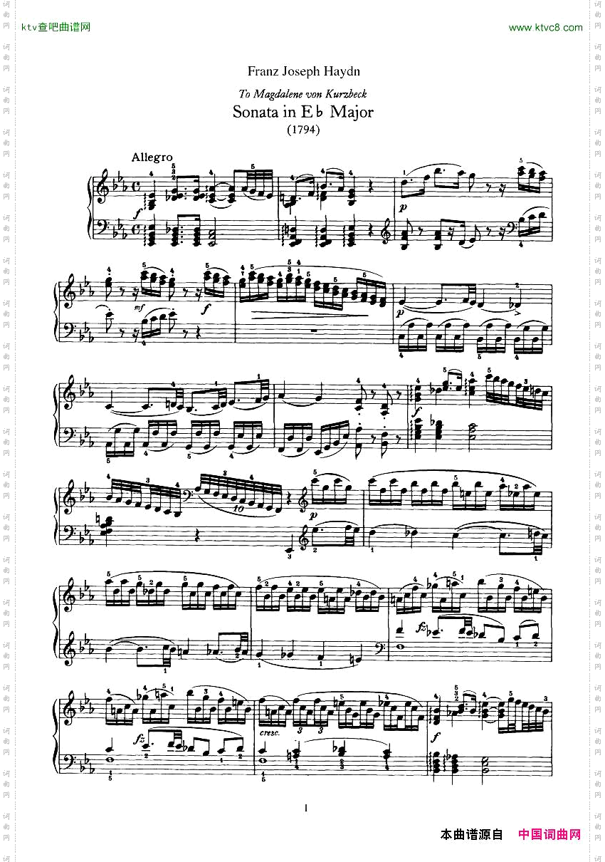 PianoSonataNo52inEb