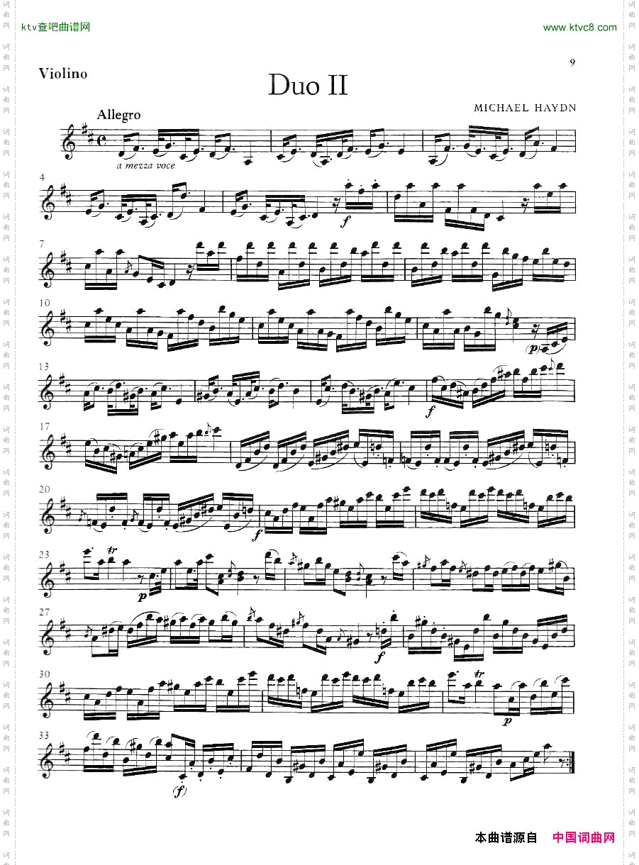 Haydn,Michael-4DuosfurViolineundViola-Vlnpart-1