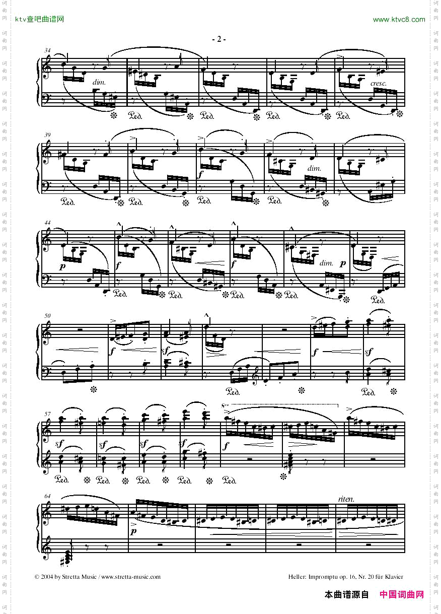 PIANOSHEETMUSIC-hellerimpromtu
