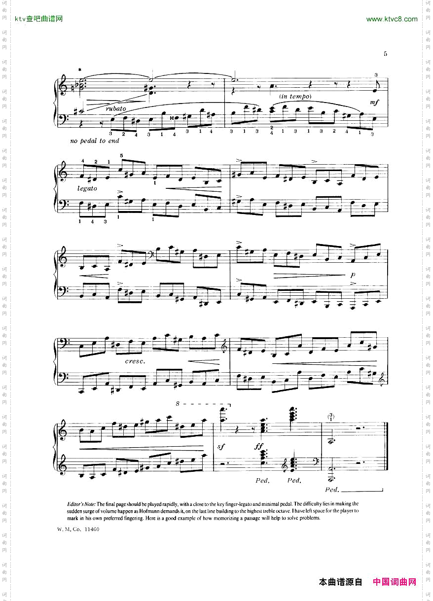 HOFMANN-Preludeop30no2