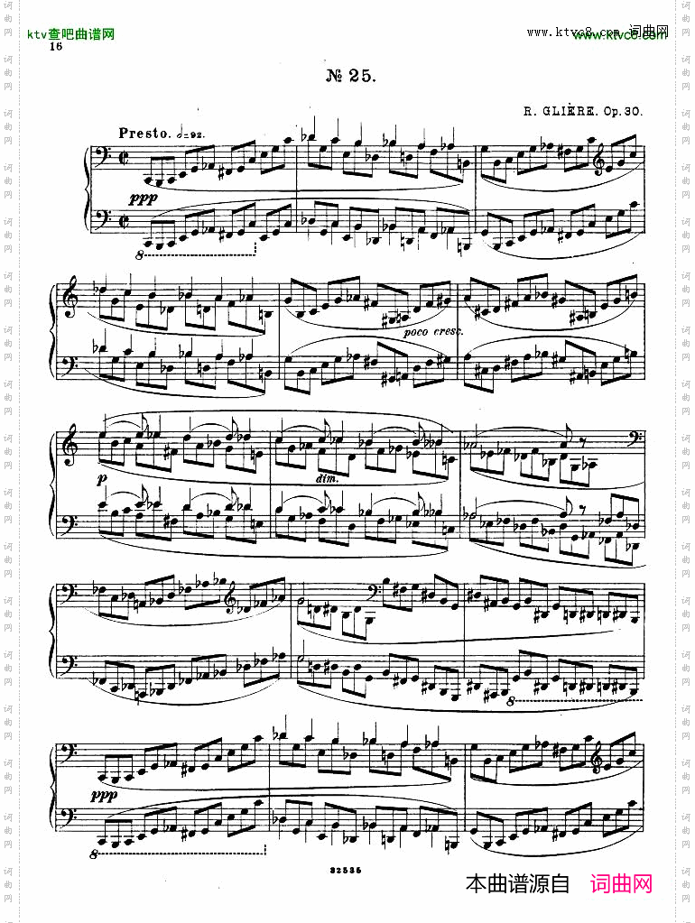 Gliere25Preludesop30Book5