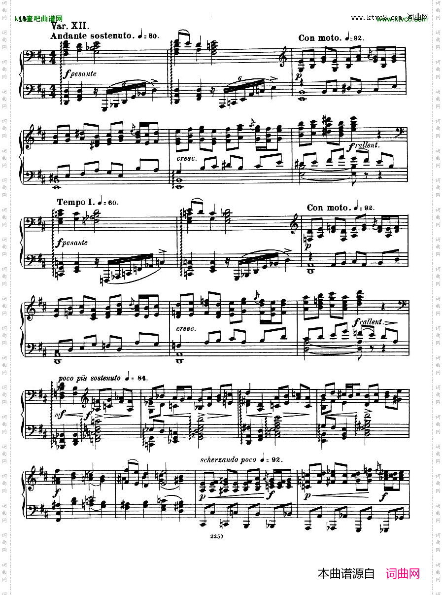 Glazunov-ThemeetVariationsOp.72